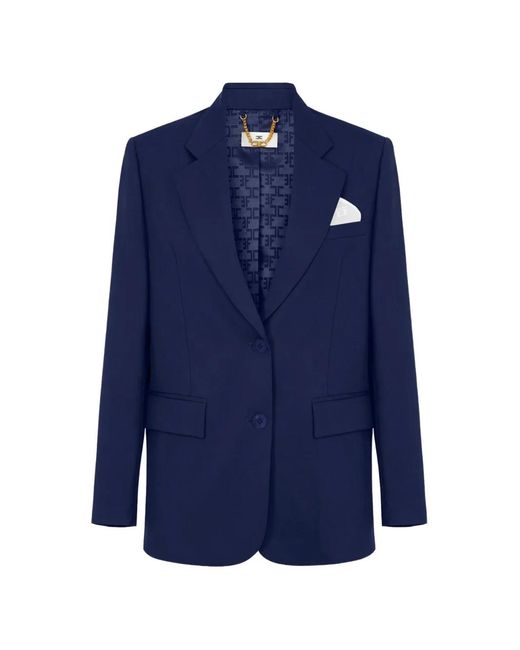 Elisabetta Franchi Blue Jacket