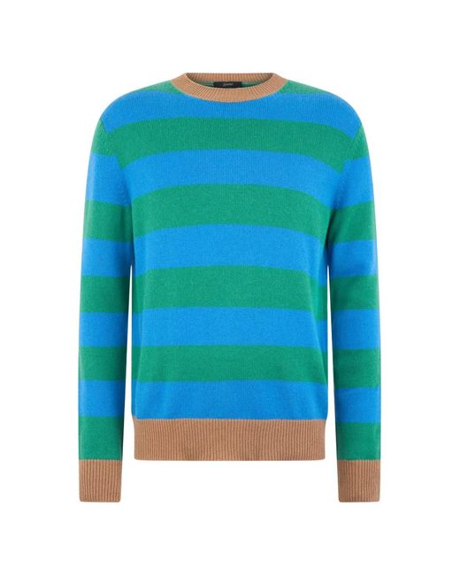 Jersey A Rayas Herno de hombre de color Blue