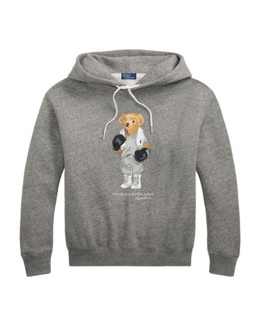Polo Ralph Lauren Gray Polo Bear Sweatshirt