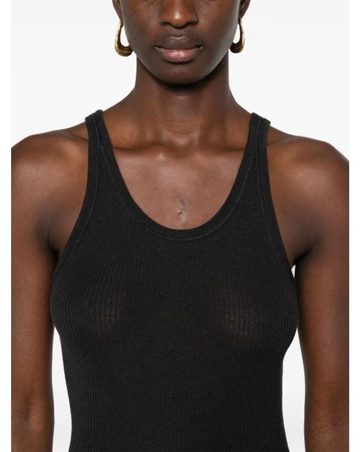Lemaire シームレス タンクトップ Black