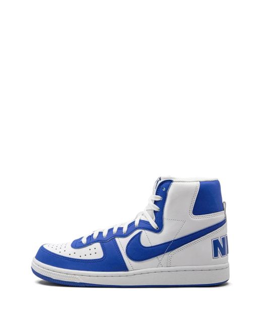 Nike Blue Terminator High-Top Sneakers for men