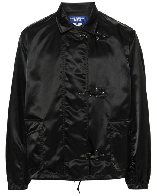Junya Watanabe Black Classic-collar Zip-up Jacket for men