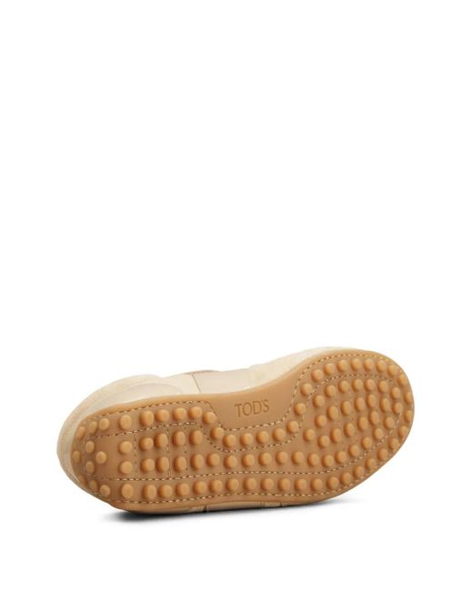 Tod's パネル スニーカー Natural