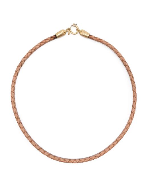 RENATO CIPULLO Metallic 18K Intreccia Necklace