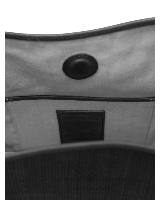 Bolso shopper Ana tejido Dragon Diffusion de color Black