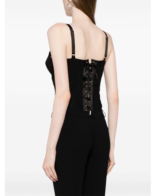 Conical corset minidress in black - Jean Paul Gaultier