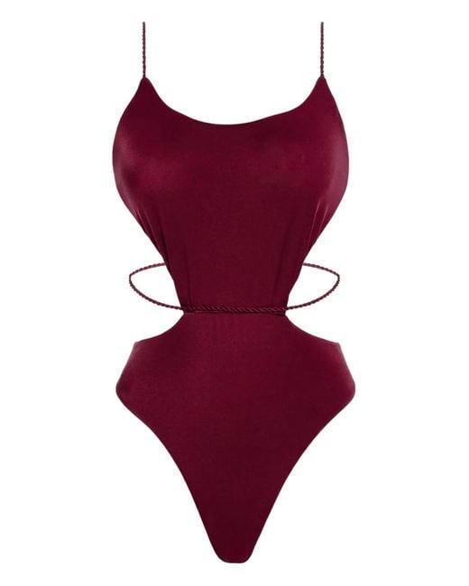 Agua Bendita Purple Nadine Aura Swimsuit