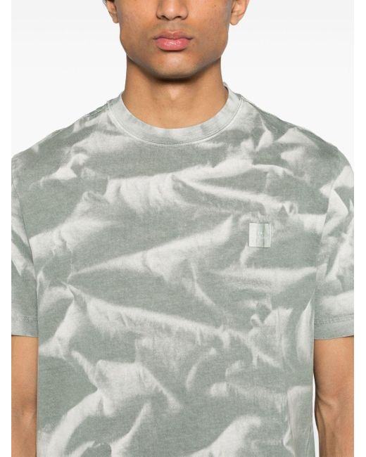 PS by Paul Smith T-shirt Met Tie-dye Print in het Gray voor heren