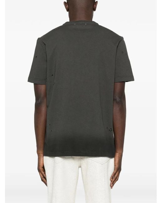 Golden Goose Deluxe Brand Black 'Journey' Regular T-Shirt for men