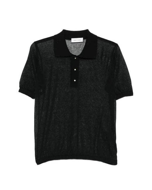 ERNEST W. BAKER ポロシャツ メンズ Ernest W. Baker ポロシャツ ブラック | Lyst