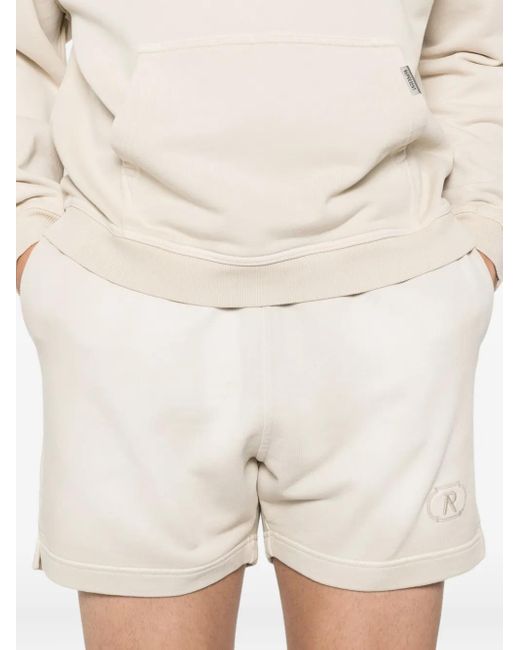 Represent Grand Vintage Shorts Met Elastische Tailleband En Logo in het Natural voor heren