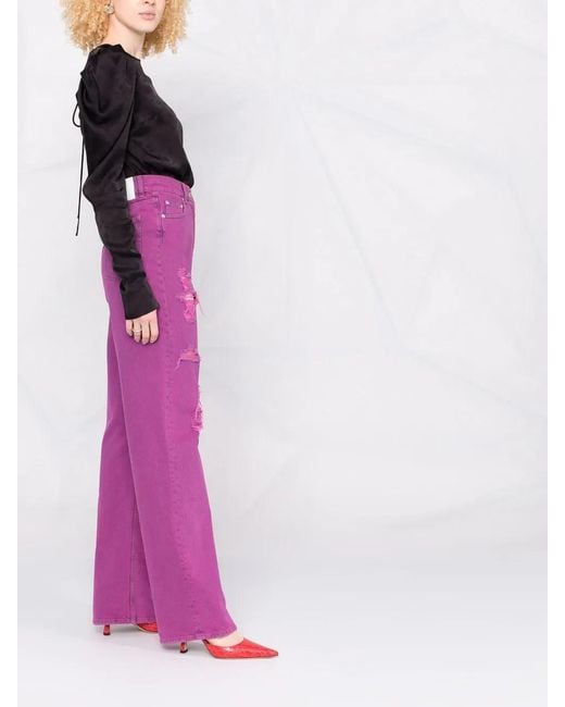 Blusa de manga farol ANDAMANE de color Black