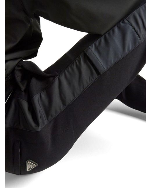 Prada Black Re-nylon Track Pants for men