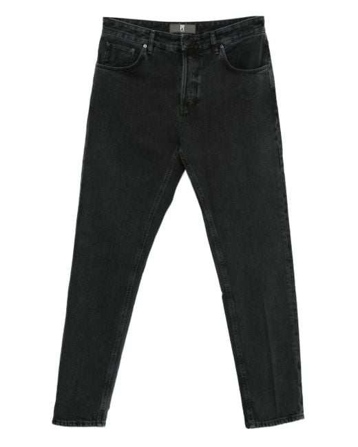 メンズ PT Torino コットン ジーンズ Black