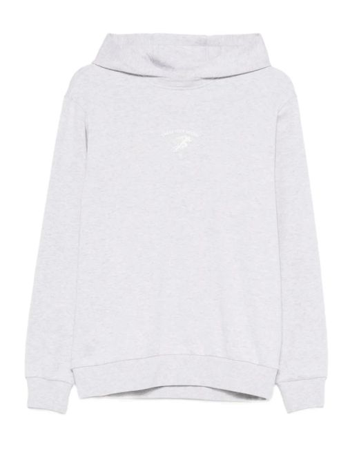 Eleventy Hoodie Mit Slogan-Print in White für Herren