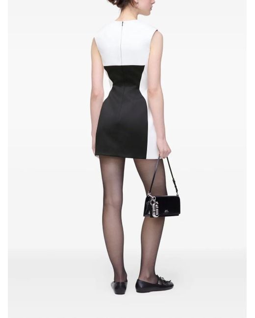 Marc Jacobs サテン ミニドレス Black