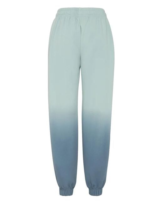 Philipp Plein Blue Logo-Patch Track Pants