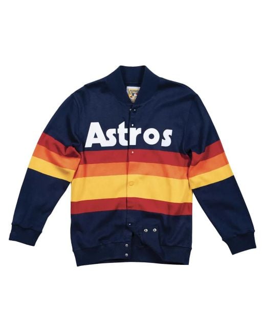 メンズ Mitchell & Ness Mlb 86 "houston Astros" オーセンティック セーター Blue