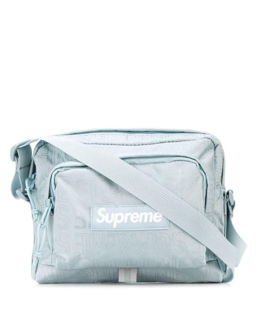 Supreme Ice Blue Shoulder Bag For $60 In Store Now!