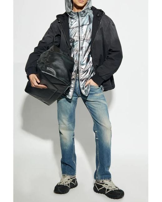 DIESEL Blue J-Otte Jacket for men