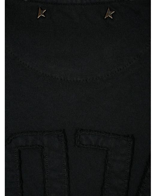 Golden Goose Deluxe Brand Black T-Shirt for men