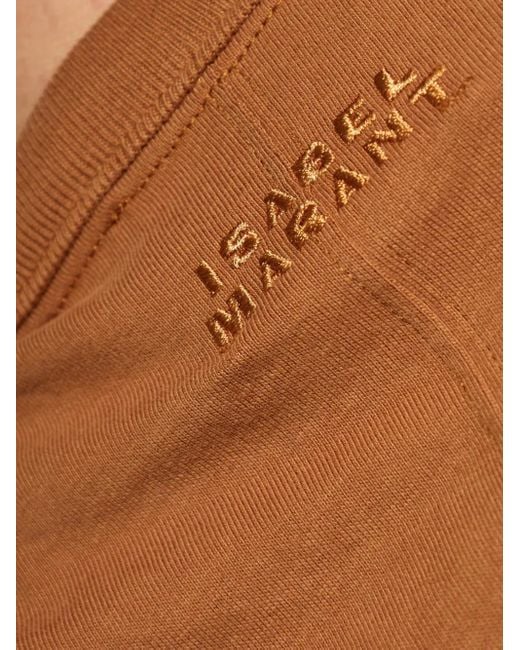 Isabel Marant Nayda ツイスト トップ Brown