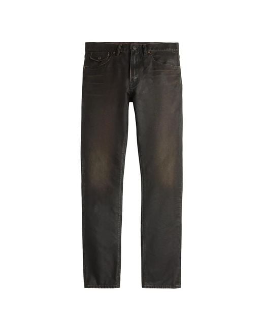 Vaqueros Slim Con Bolsillo RRL de hombre de color Black