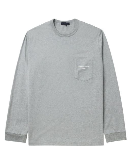 Comme des Garçons T-shirt Met Logoprint in het Gray voor heren