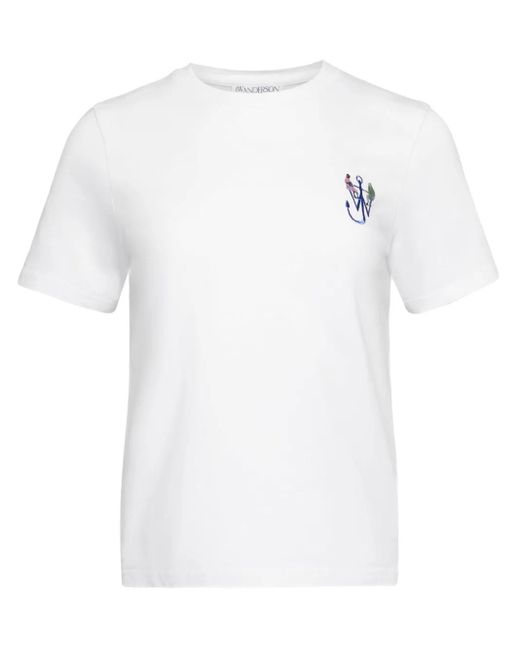 J.W. Anderson プリント Tシャツ White