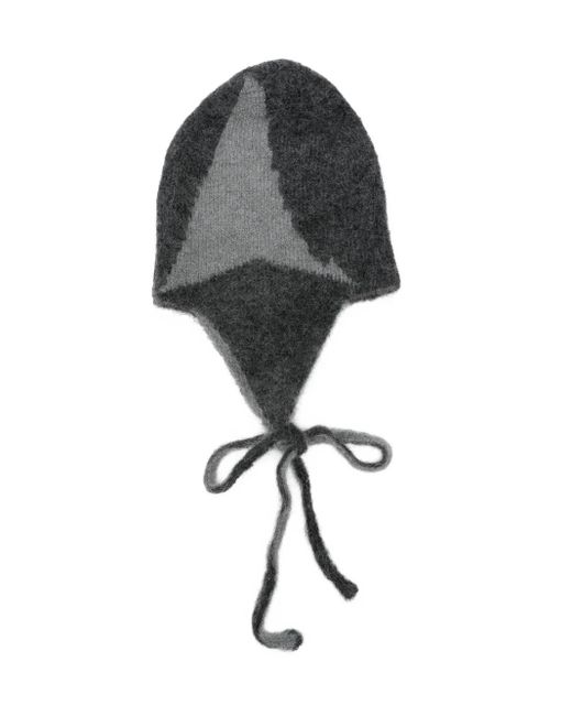 Roa Black Tie Beanie