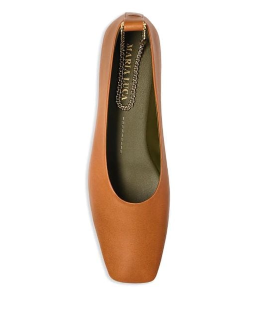 Ballerine di MARIA LUCA in Brown