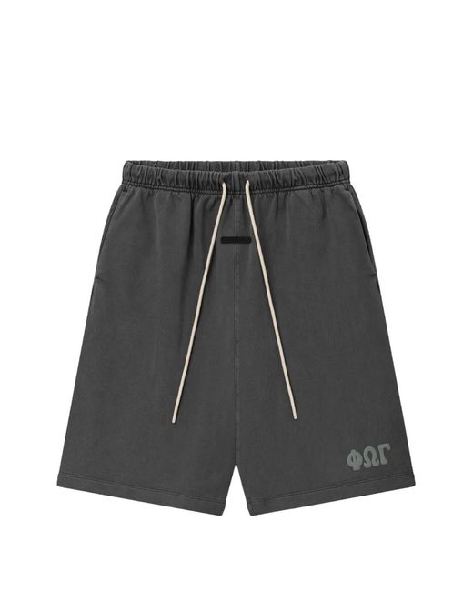 Fear Of God Gray Heavy Jersey 90S Sweatshort for men
