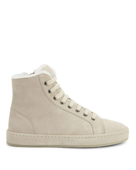 Giuseppe Zanotti Natural Gz City High-Top Sneakers