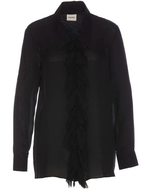 Khaite Black Luka Shirt