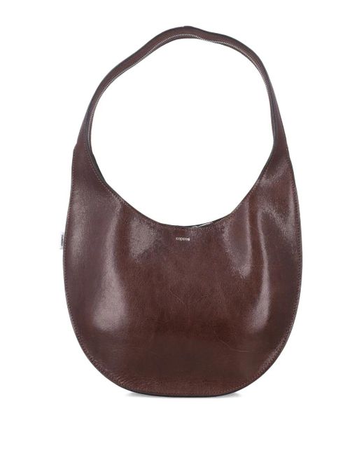 Coperni Brown Medium Zip Tote Bag