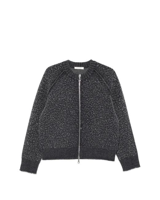 Craig Green Black Zip-Up Cardigan for men