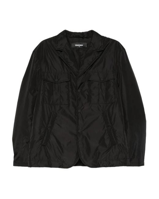 メンズ DSquared² フラップポケット ジャケット Black