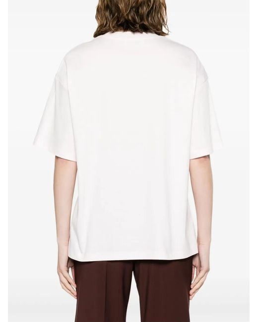 Lanvin White T-Shirts And Polos