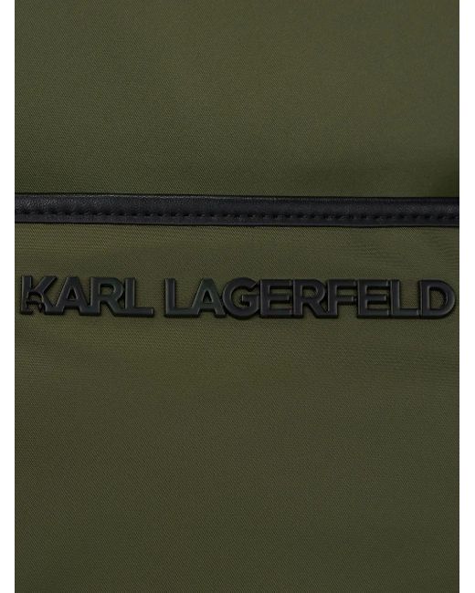 Karl Lagerfeld Green K/Essential Backpack for men