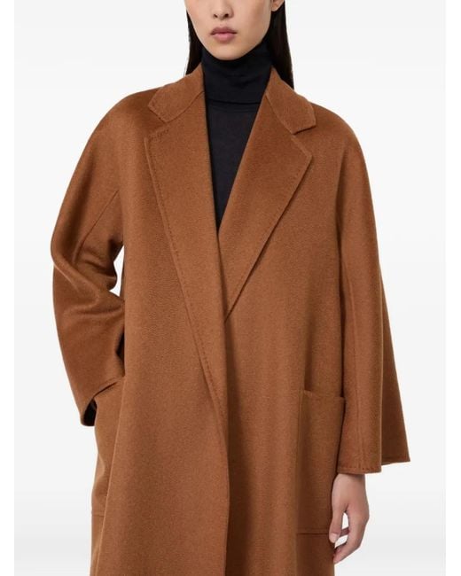 Max Mara Brown Ludmilla Icon Coat