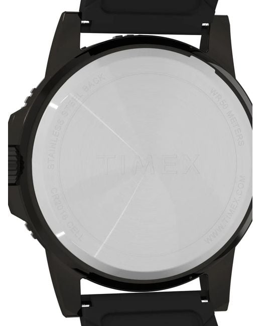 Timex Black Expedition Ridge 43Mm for men