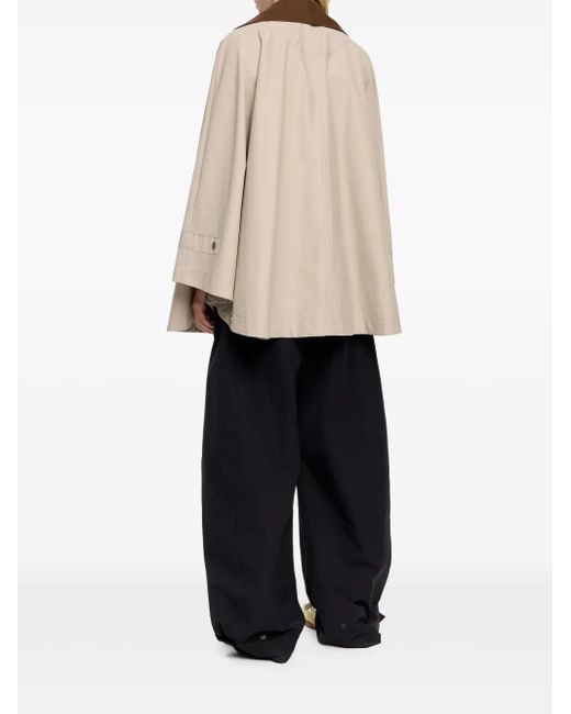 Bimba Y Lola デタッチャブルカラー ケープ Natural