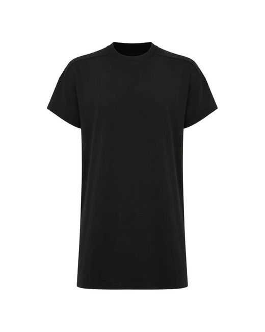 Rick Owens Black Jumbo Short-Sleeve T-Shirt for men