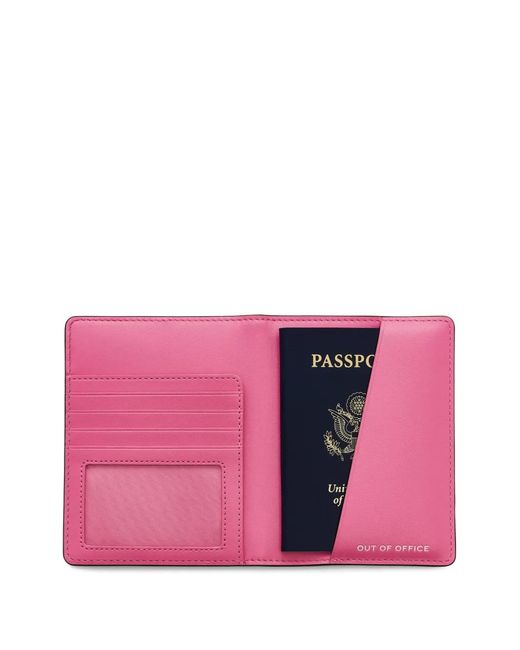 Marc Jacobs Pink The City Passport Case