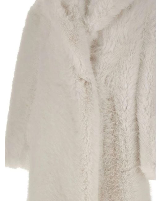 BB COUTURE Jas Met Capuchon in het White