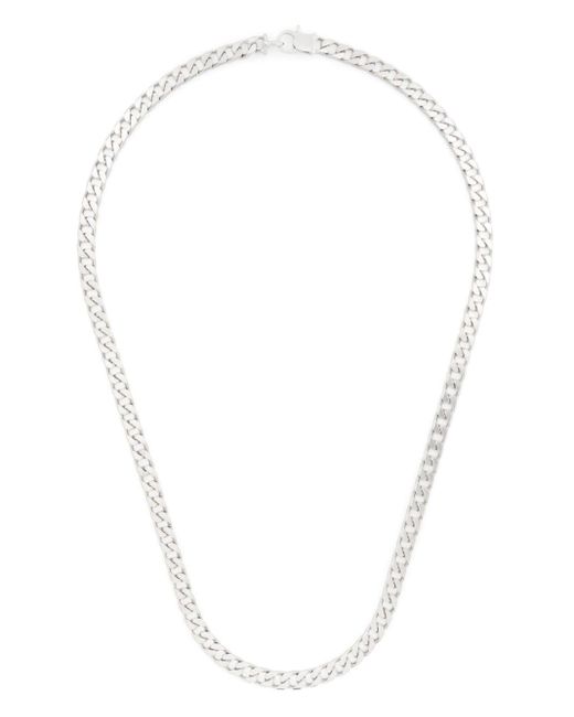 Frankie chain necklace di Tom Wood in White