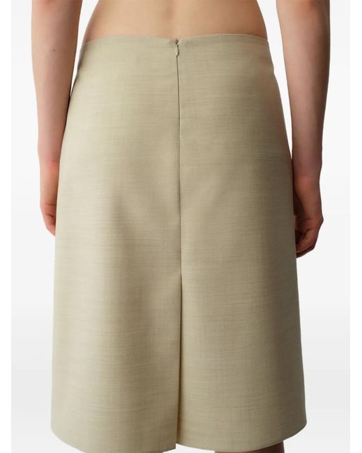 Calvin Klein Rok Met Split in het Natural