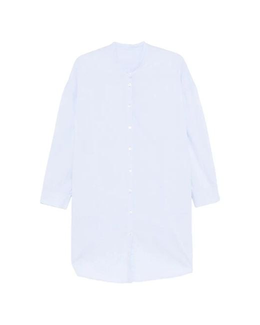 Camicia Lunga di Private 0204 in White