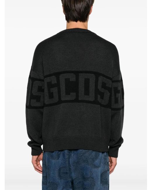 Pull À Bande Logo Gcds en coloris Black