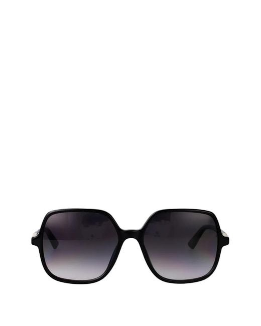 Chloé Black Square-Frame Sunglasses